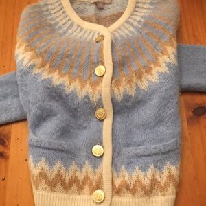 J. Crew Fair Isle Cardigan XXS